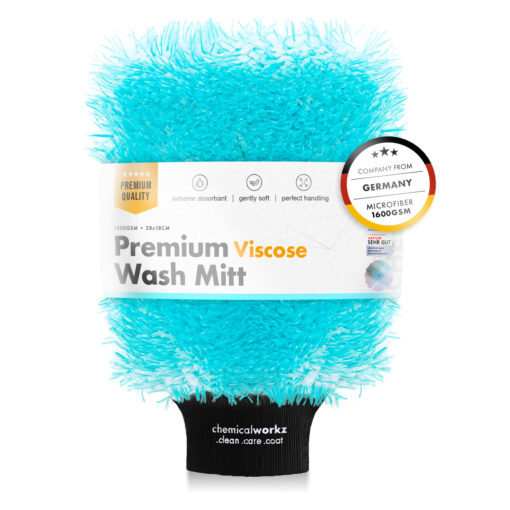 chemicalworkz Viskose Wash Mitt 1400GSM Turkis