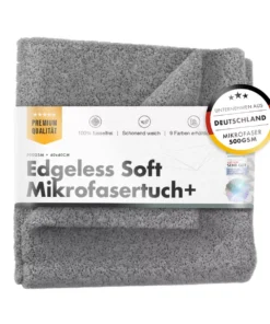 ChemicalWorkz Edgeless Soft Touch Mikrofiberklud 500GSM Grå 40×40cm
