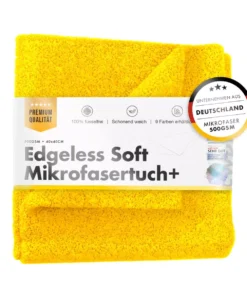 ChemicalWorkz Edgeless Soft Touch Mikrofiberklud 500GSM Gul 40×40cm