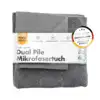 ChemicalWorkz Dual Pile Mikrofiberklud – 350 GSM, Grå, 40×40 cm