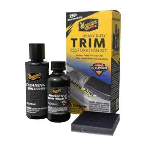 Meguiars Heavy Duty Trim Restoration Kit Plastfornyer Sæt