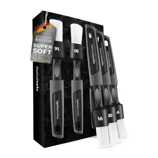 chemicalworkz White Soft Detailing Brush Sæt