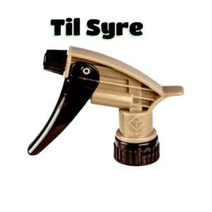 Black & Gold Syrefast Sprayer