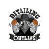 Detailing Outlaws klistermærke (13.5x12cm)