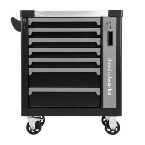 chemcalworkz Professional Tool Cart Værkstedsvogn 254 Dele