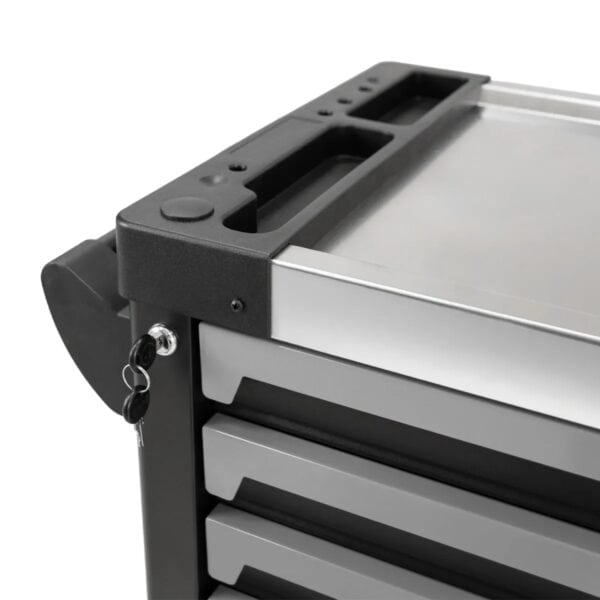 chemcalworkz Professional Tool Cart Værkstedsvogn 254 Dele - Billede 4