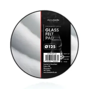 ChemicalWorkz Glass Felt Performance Pad – 125 mm
