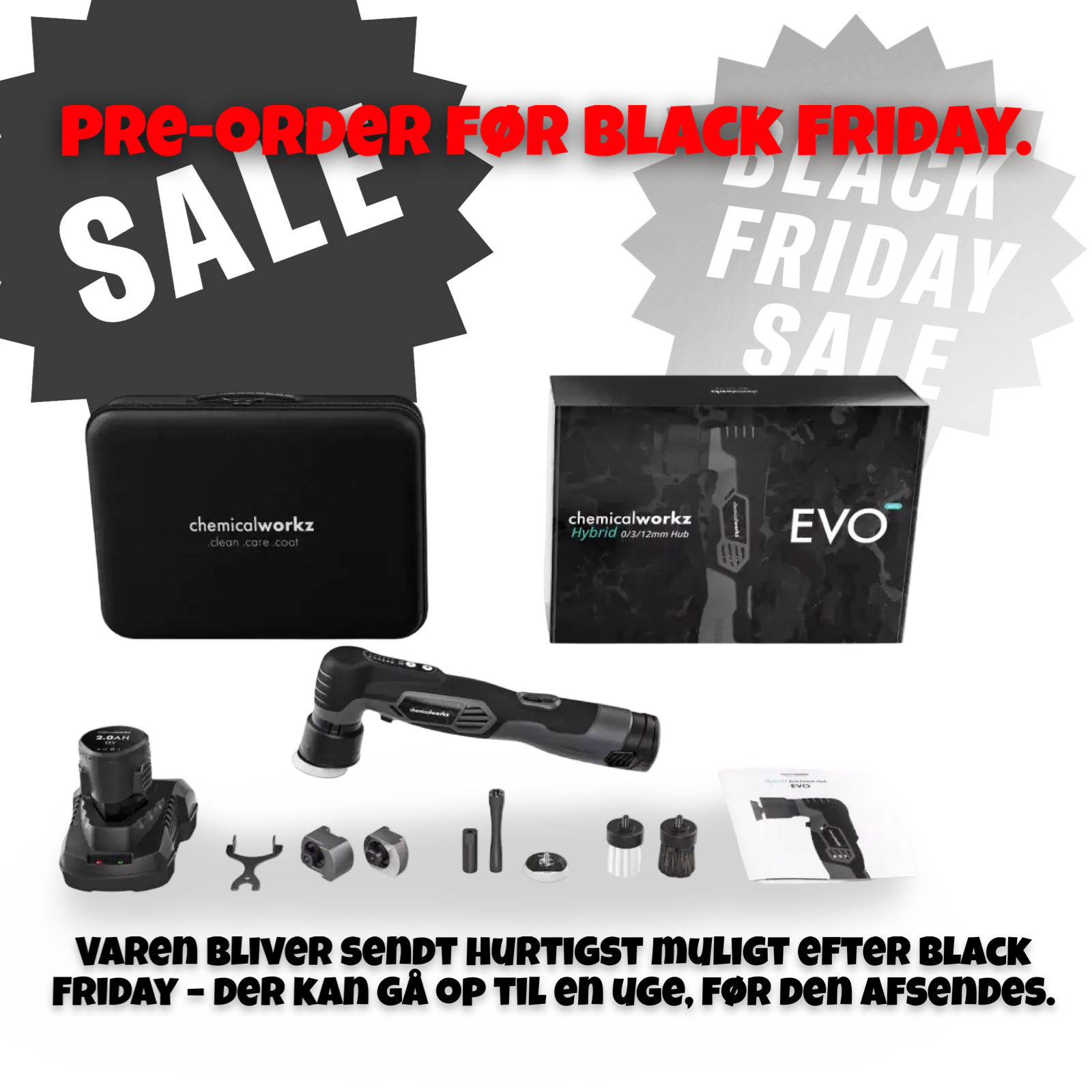 Chemicalworkz EVO Mini Akku Hybrid Forudbestil Black Friday - Billede 2
