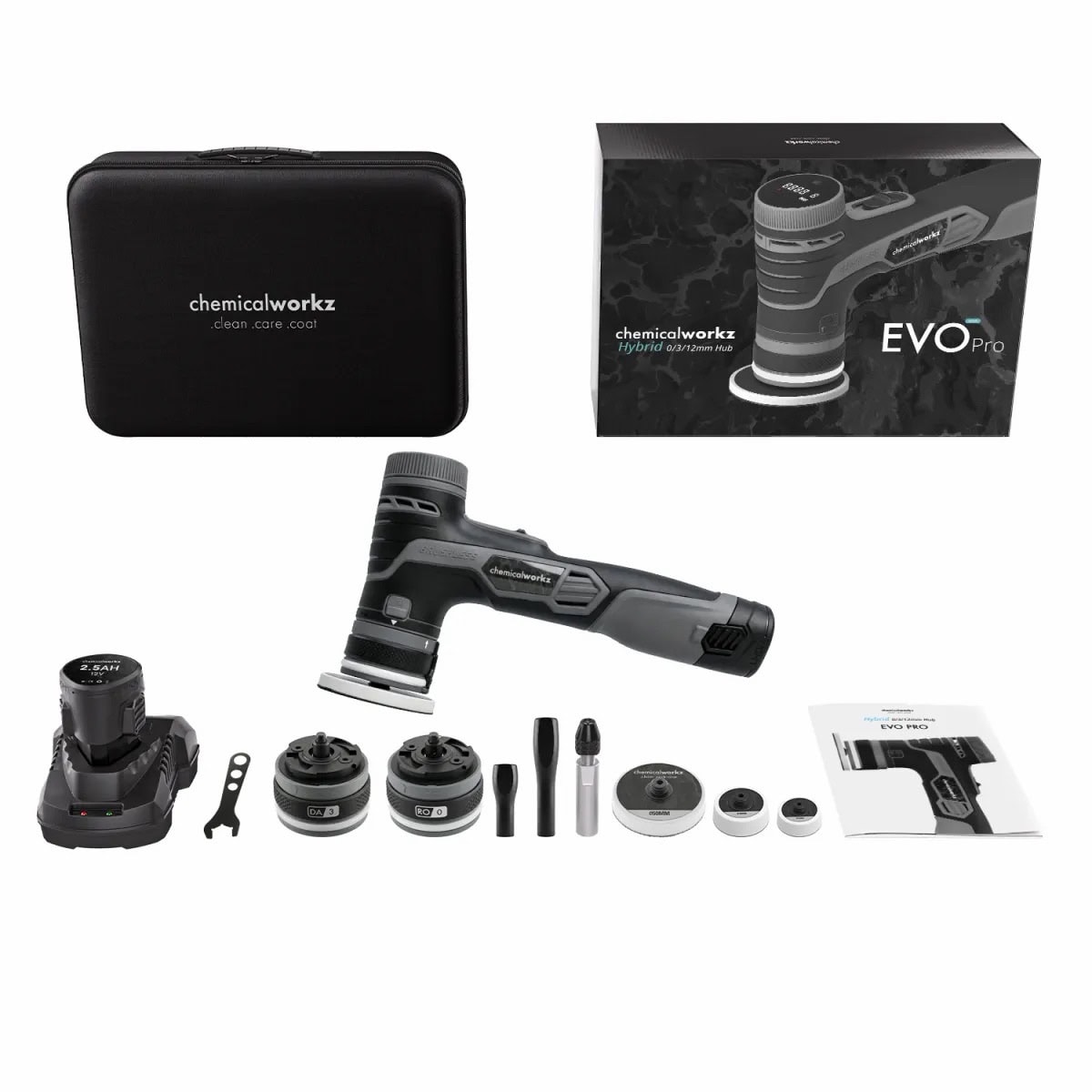 chemicalworkz EVO Mini Pro Akku Hybrid-DA Polermaskine - Billede 4