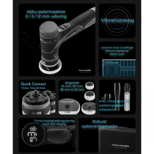 Alternative view of chemicalworkz EVO Mini Pro Akku Hybrid-DA Polermaskine