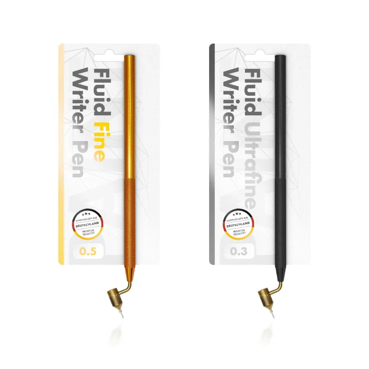 Fluid Writer Pen Stenslagspræcisionsmalingspen Tynd/Tyk
